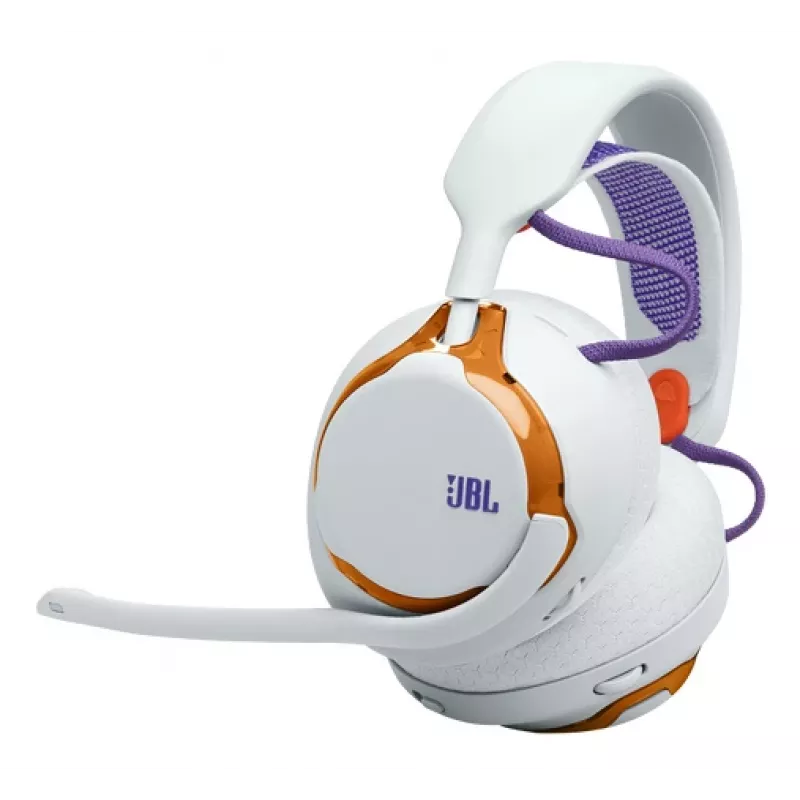 JBL Quantum 650 ausinės belaidės ant galvos žaidimams USB Type-C Bluetooth žalsvai mėlynos