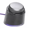 JBL Quantum 950 ausinės belaidės ant galvos žaidimams USB Type-C Bluetooth įkrovimo stovas oranžinė, sidabrinė, balta