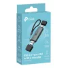Kortelių skaitytuvas TP‑LINK UA430D USB 3.1 — MicroSD/SD palaikymas, 200 Mbit/s, juodas, 75×22,9×9,3 mm