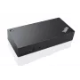 Lenovo 40A90090IT nešiojamojo kompiuterio dokas / prievadų atkartotuvas Laidinis USB 3.2 Gen 1 (3.1 Gen 1) Type-C Juoda
