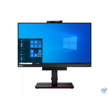 Lenovo ThinkCentre Tiny-In-One kompiuterio monitorius 60,5 cm (23,8 coliai) 1920 x 1080 pikselių Full HD LED juodas