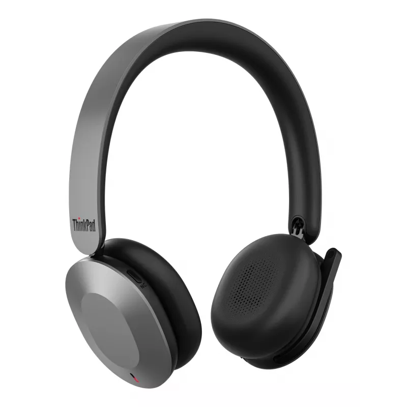 Lenovo 4XD1T60925 ausinės / laisvų rankų įranga Belaidis Ant galvos Biurui / skambučių centrui USB Type-C Bluetooth Pilka