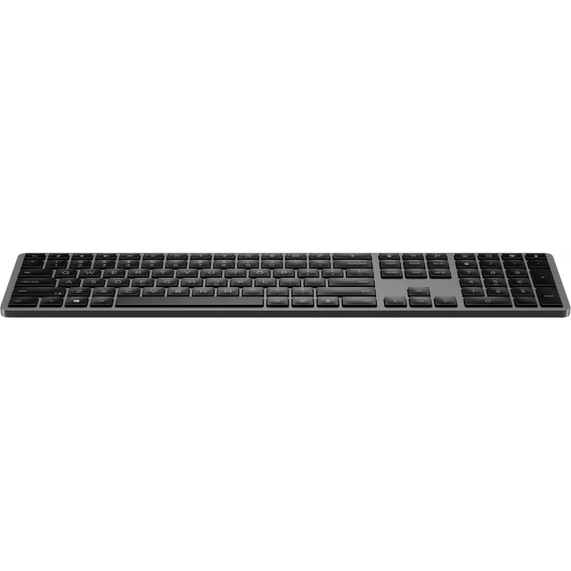 HP 975 Dviejų režimų belaidė klaviatūra, pilno dydžio, belaidė RF Bluetooth, juoda