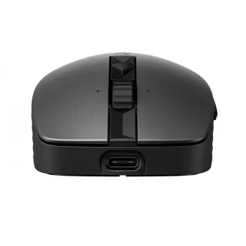 HP 715 Įkraunama kelių įrenginių pelė, abiem rankoms tinkama, RF belaidė + Bluetooth, 3000 DPI, juoda