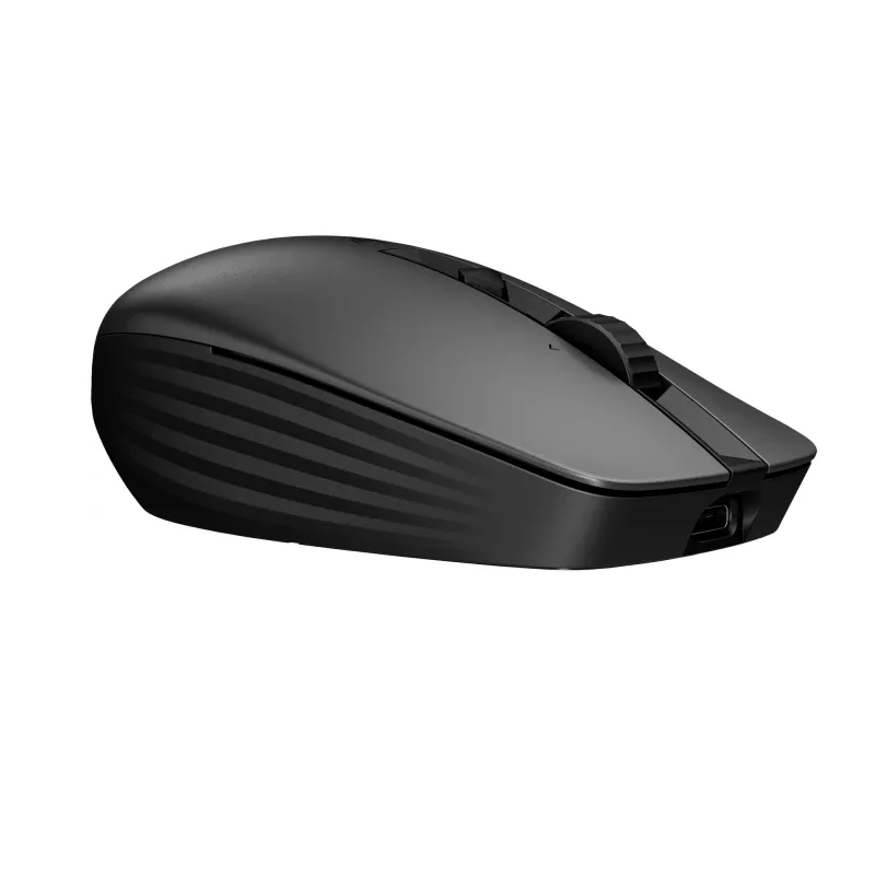 HP 715 Įkraunama kelių įrenginių pelė, abiem rankoms tinkama, RF belaidė + Bluetooth, 3000 DPI, juoda
