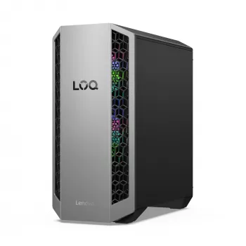 Lenovo LOQ Tower 26ADR10 AMD Ryzen™ 7 8745HX 16 GB DDR5-SDRAM 1 TB SSD NVIDIA GeForce RTX 5070 Windows 11 Home PC juodas