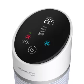 Rowenta Silent Comfort 3-in-1 HQ8120 patalpose naudojamas sidabrinis 2400 W ventiliatorius elektrinis šildytuvas
