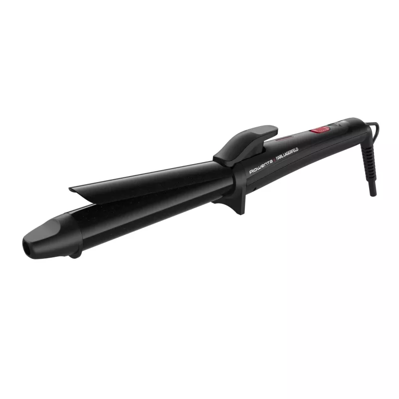 Rowenta X KARL LAGERFELD CF321L garbanojimo žnyplės šiltos juodos, raudonos 47 W 1.8 m