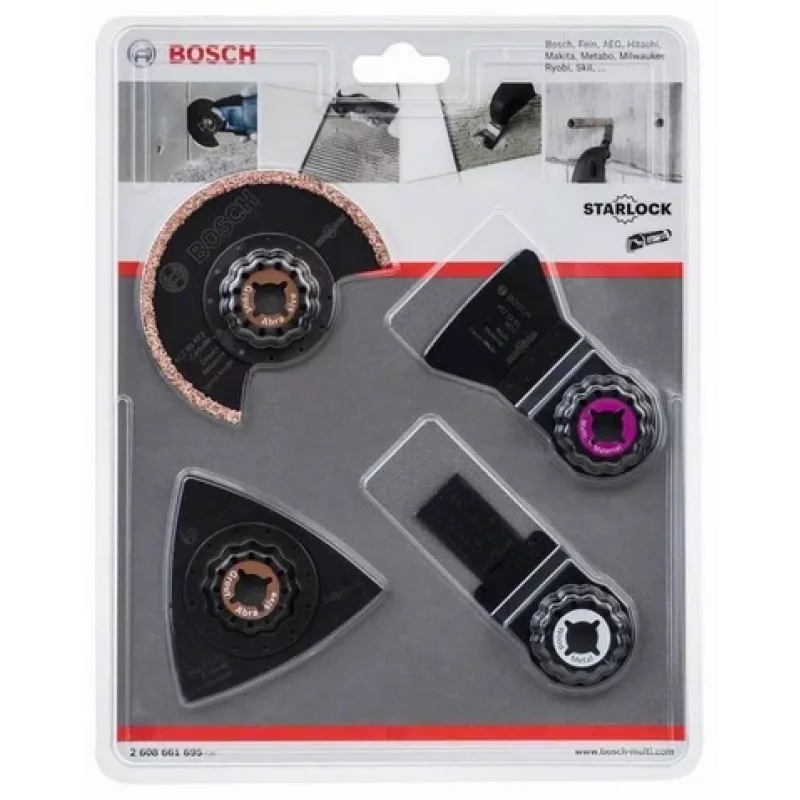 Bosch 2 608 661 695 daugiafunkcio įrankio priedas Ašmenų rinkinys