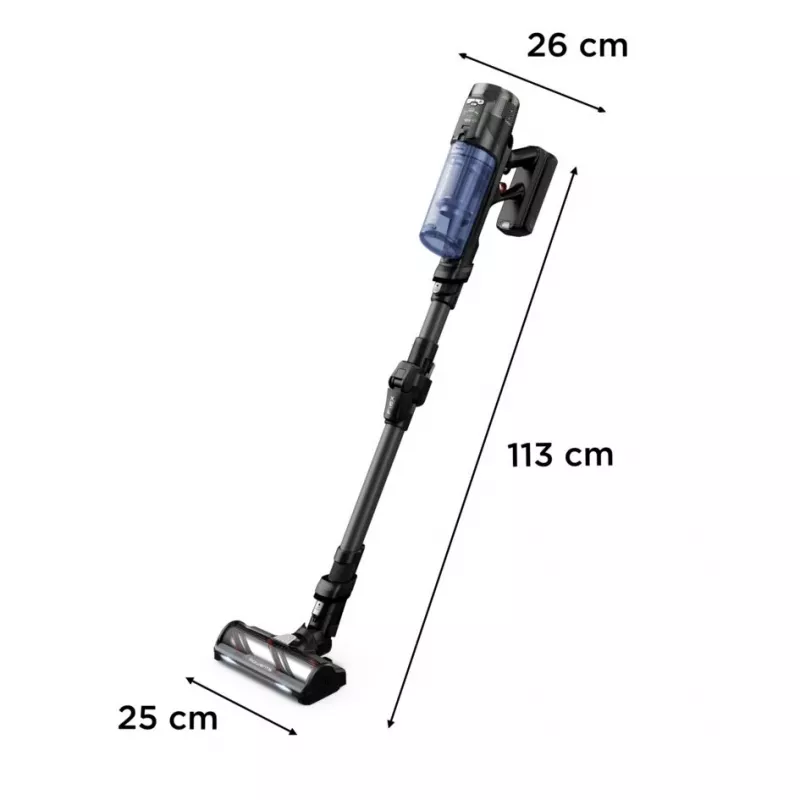 Belaidis šluostinis dulkių siurblys ROWENTA X-FORCE FLEX 12.60 NEO RH9LC1 – sausam ir šlapiam valymui