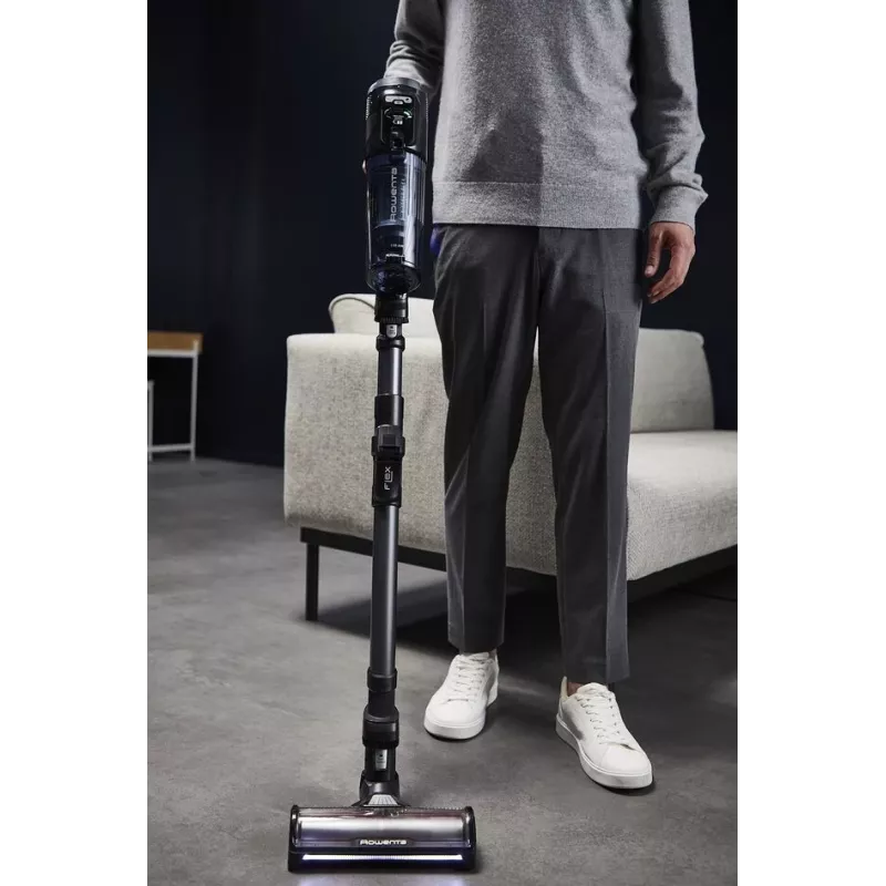 Belaidis šluostinis dulkių siurblys ROWENTA X-FORCE FLEX 12.60 NEO RH9LC1 – sausam ir šlapiam valymui