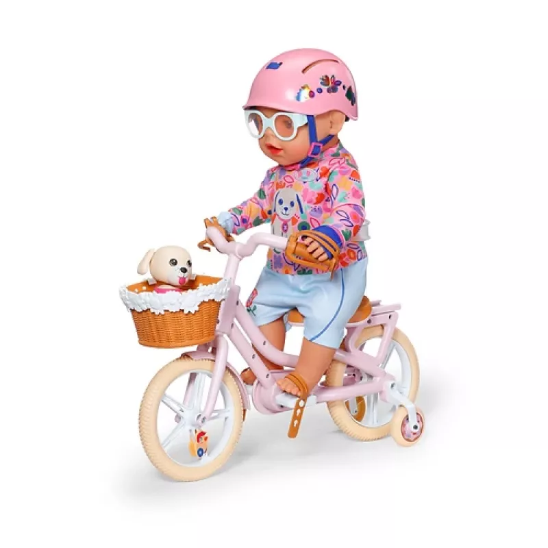 BABY born @ Bike su Lucky lėlės dviračio rinkinys