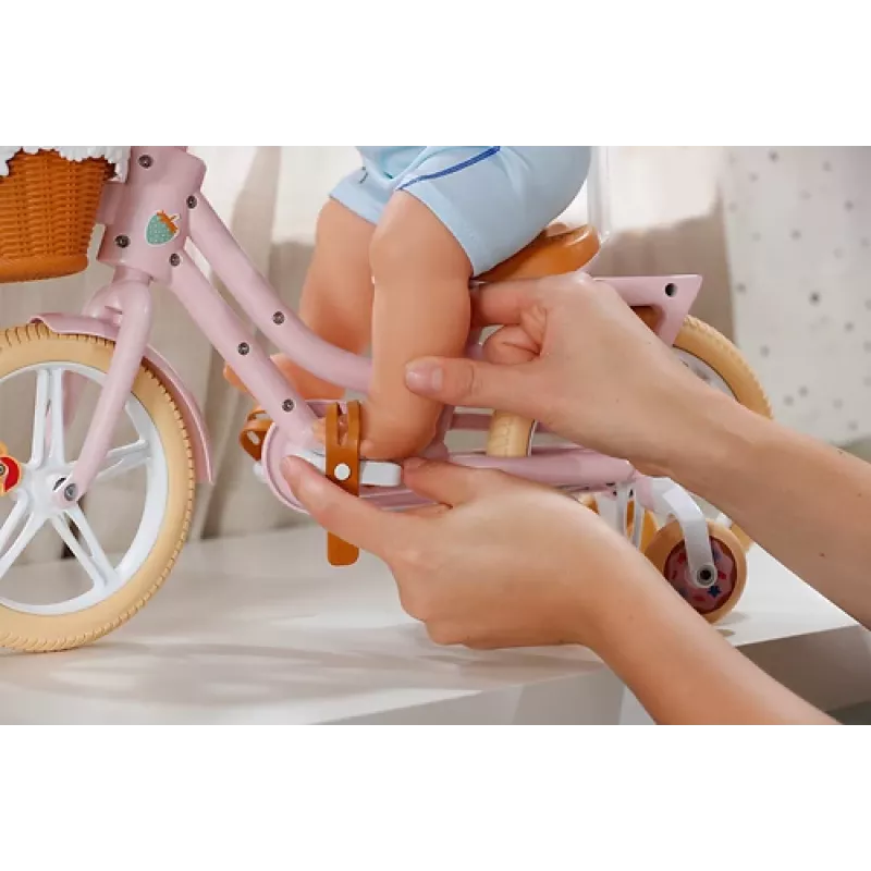 BABY born @ Bike su Lucky lėlės dviračio rinkinys