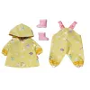 BABY born Regenoutfit 43cm, lėlės lietaus rinkinys, 3 m.