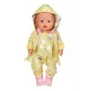 BABY born Regenoutfit 43cm, lėlės lietaus rinkinys, 3 m.
