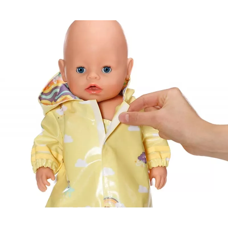BABY born Regenoutfit 43cm, lėlės lietaus rinkinys, 3 m.