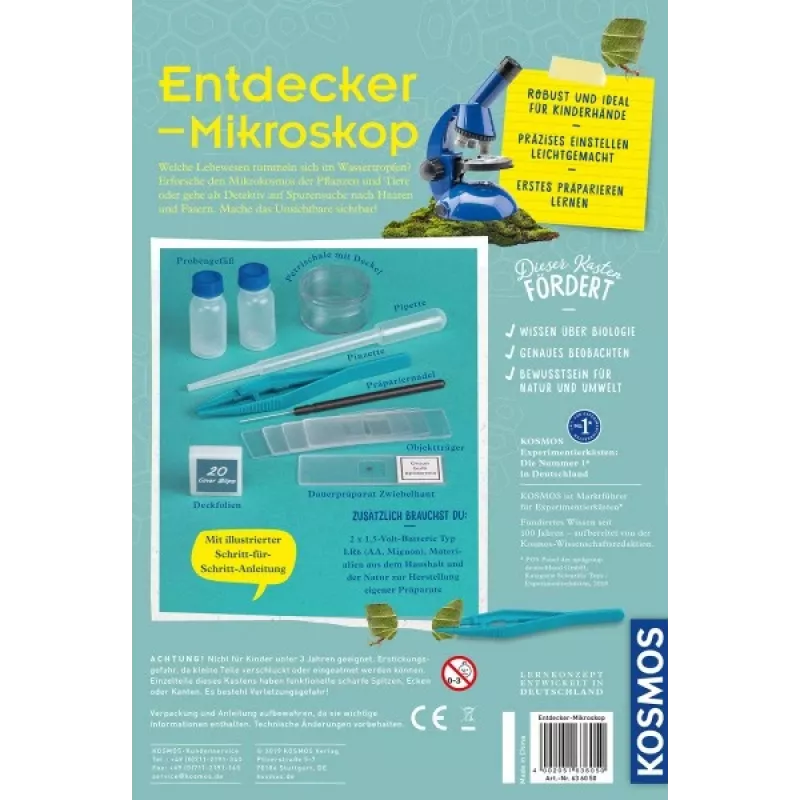 Kosmos 63605, Mikroskopas, Biologija, 8 m., Mėlyna