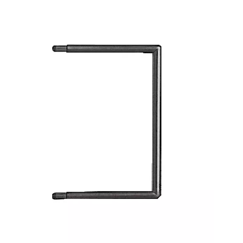 Leitz 17210095 tvirtinimo rinkinys Juoda Plastikas