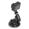 HAMA siurbtuko laikiklis veiksmo kameroms, universalus automobilinis trikojis, 3D Ø90 mm, maks. apkrova 0,3 kg, aukštis 5–11 cm