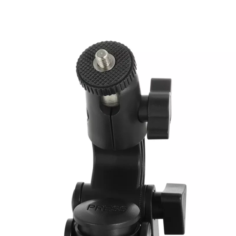 HAMA siurbtuko laikiklis veiksmo kameroms, universalus automobilinis trikojis, 3D Ø90 mm, maks. apkrova 0,3 kg, aukštis 5–11 cm