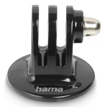 Trikojų adapteris veiksmo kameroms HAMA modelis 00004565, 1/4 colio sriegis, juodas