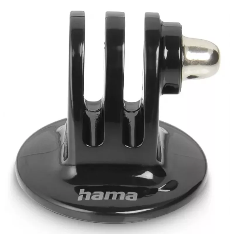 Trikojų adapteris veiksmo kameroms HAMA modelis 00004565, 1/4 colio sriegis, juodas
