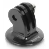 Trikojų adapteris veiksmo kameroms HAMA modelis 00004565, 1/4 colio sriegis, juodas