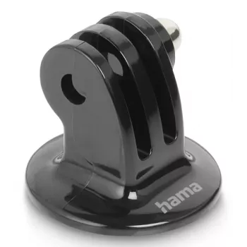 Trikojų adapteris veiksmo kameroms HAMA modelis 00004565, 1/4 colio sriegis, juodas