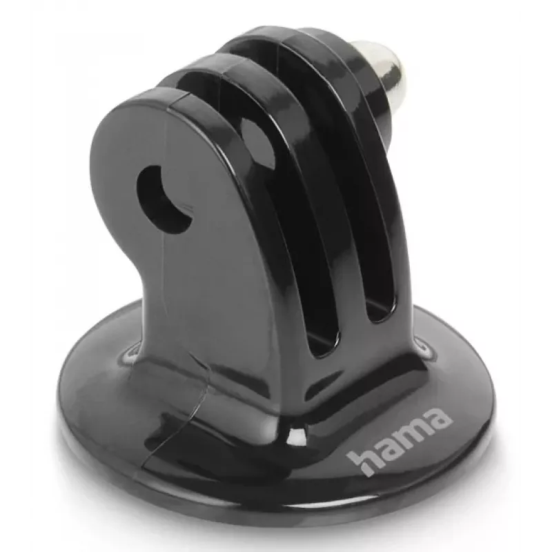 Trikojų adapteris veiksmo kameroms HAMA modelis 00004565, 1/4 colio sriegis, juodas