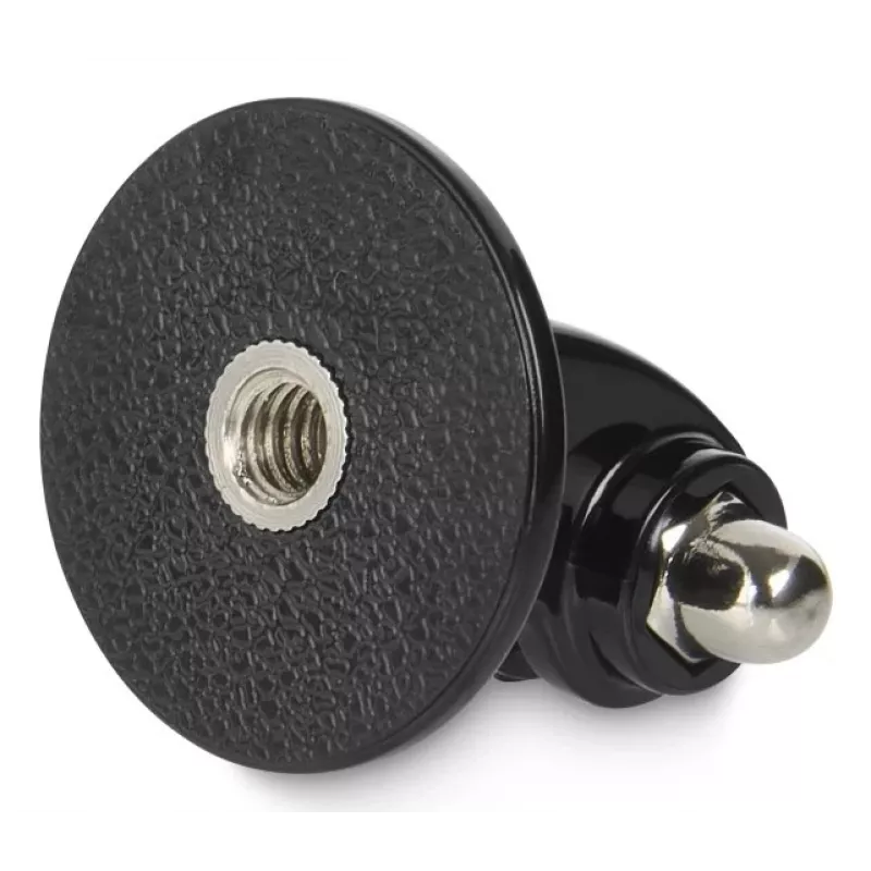 Trikojų adapteris veiksmo kameroms HAMA modelis 00004565, 1/4 colio sriegis, juodas