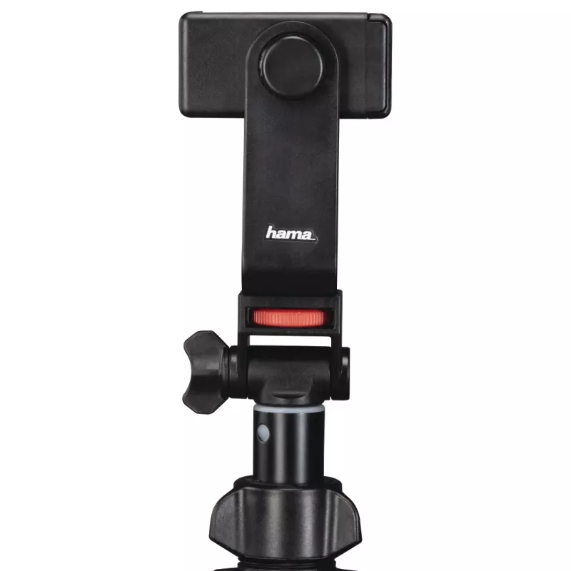 Trikojis Hama Rotary Smartphone II išmaniajam telefonui ir skaitmeniniam fotoaparatui, 3 kojų, maks. apkrova 1 kg, aukštis 41,5–150 cm, juodas
