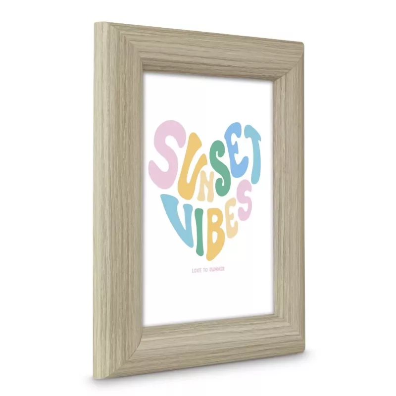 Nuotraukų rėmelis HAMA Tori viengubas MDF rudas 13×18 cm nuotraukoms, sertifikuotas FSC