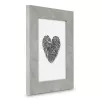 Nuotraukų rėmelis HAMA Lio viengubas MDF pilkas 13×18 cm nuotraukai, su FSC sertifikatu