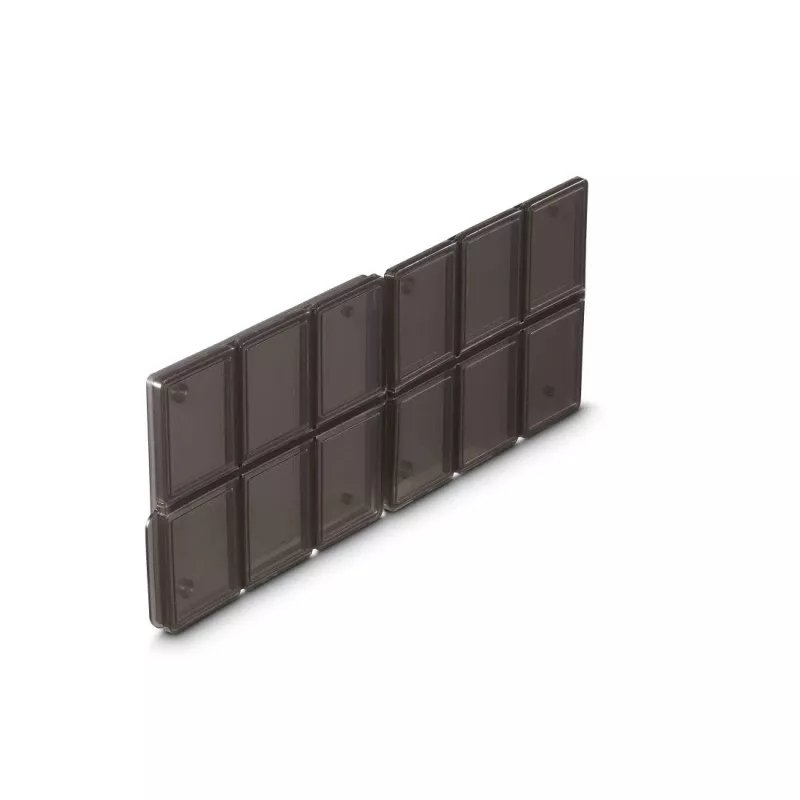 Hama 00095990 atminties kortelių dėklas 12 kortelių Polipropilenas (PP) Juoda, permatoma
