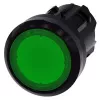 Siemens 3SU1001-0AA40-0AA0 elektrinė pavara IP66, IP67, IP69, IP69K juoda, žalia