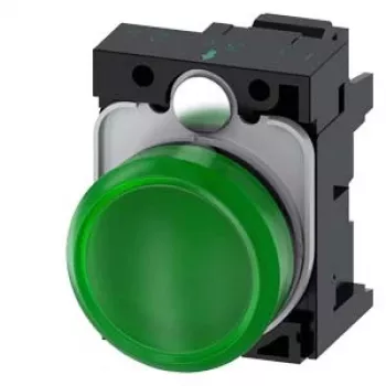 Siemens 3SU1106-6AA40-3AA0 signalinė lemputė, žalia