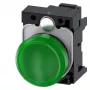 Siemens 3SU1106-6AA40-3AA0 signalinė lemputė, žalia