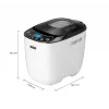 Unold 68010 duonkepė 550 W Juoda, Balta