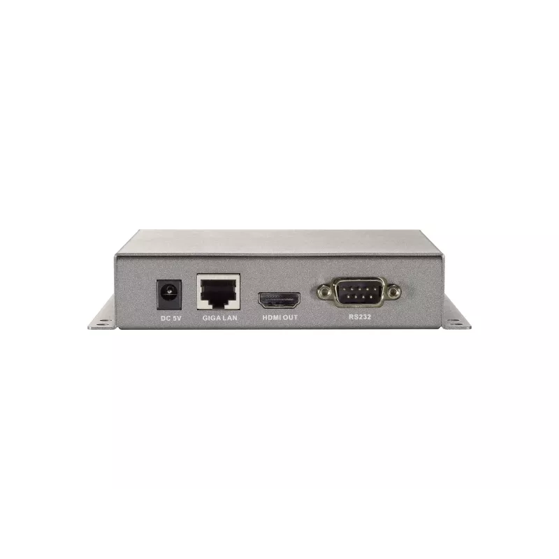 LevelOne HDMI over IP PoE imtuvas, 1920 x 1080 pikseliai, AV imtuvas, Pilka, HDCP