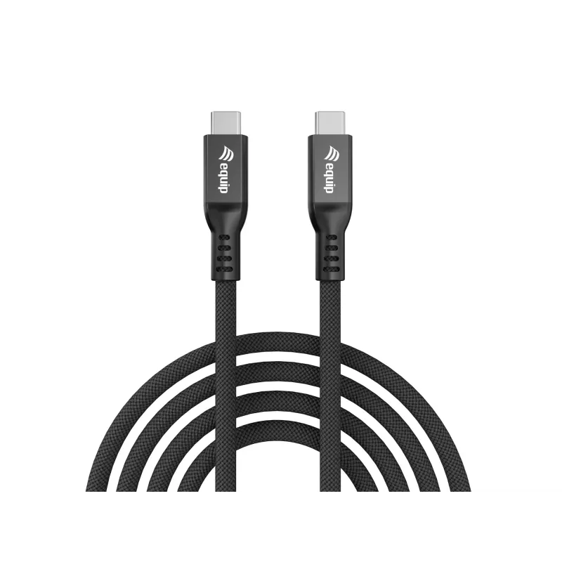 USB4 Gen 4x2 C–C laidas EQUIP 1,2 m, 80 Gbps, PD240 W, 8K@60 Hz, juodas