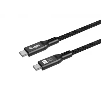 USB4 Gen4x2 C‑į‑C laidas EQUIP 2 m, 80 Gbps, PD 240W, 8K@60Hz, juodas