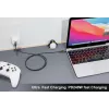 USB4 Gen4x2 C‑į‑C laidas EQUIP 2 m, 80 Gbps, PD 240W, 8K@60Hz, juodas