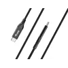 Equip USB 4 itin plonas C į C laidas, 1,2 m, PD240W, 4K/60Hz, 40 Gbps, juodas