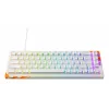 Mechaninė žaidimų klaviatūra Cherry K5 Pro TMR Compact 65% QWERTY US, laidinė USB, RGB, oranžinė/baltas