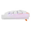 Mechaninė žaidimų klaviatūra Cherry K5 Pro TMR Compact 65% QWERTY US, laidinė USB, RGB, oranžinė/baltas