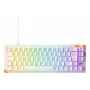 Mechaninė žaidimų klaviatūra Cherry K5 Pro TMR Compact — 65% laidinė USB, QWERTZ, RGB, oranžinė/balt