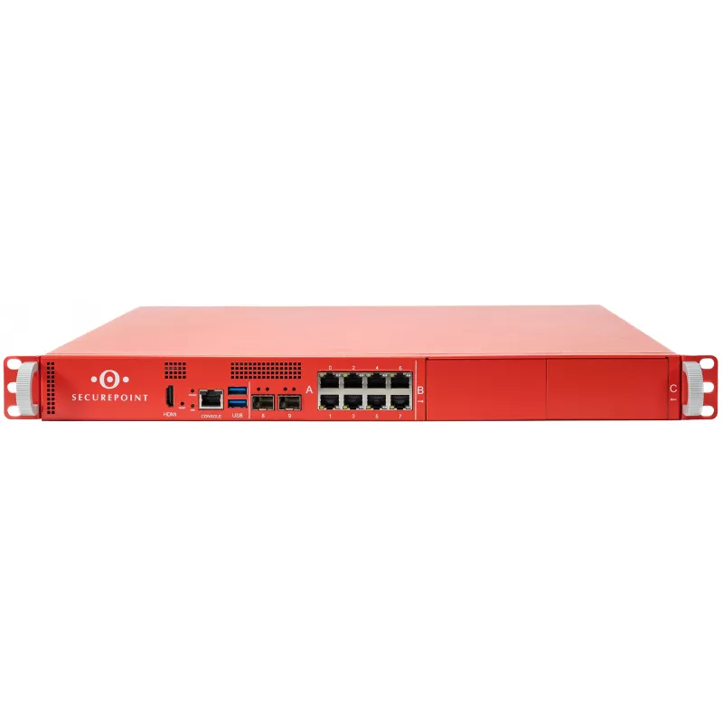 Securepoint RC1000RR G6 aparatinė ugniasienė 1U 59 Gbit/s