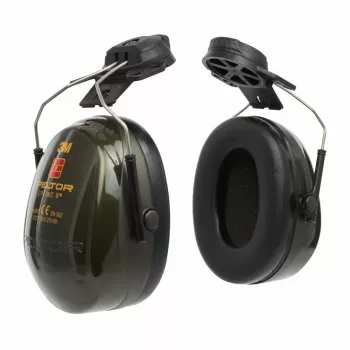 Klausos apsaugos ausinės 3M H520P3E-410-GQ Šalmo tipo Juodos