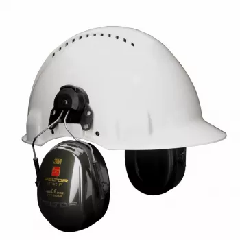 Klausos apsaugos ausinės 3M H520P3E-410-GQ Šalmo tipo Juodos