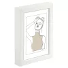 Viengubas nuotraukų rėmelis Hama Copenhagen White Glass MDF 220 mm